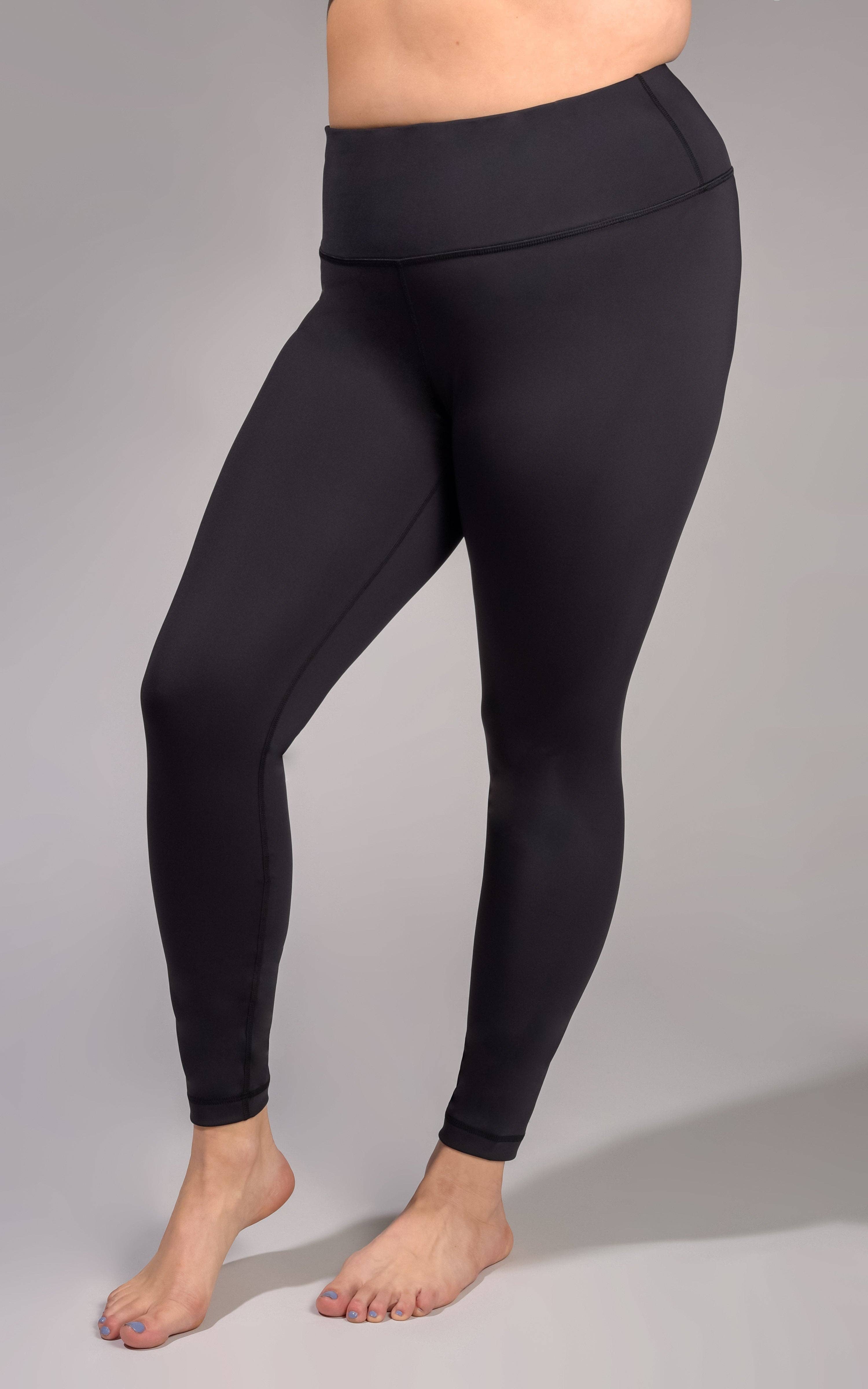 90 Degree by Reflex & Yogalicious - Wholesale Athletic/Lounge Leggings - Women's - Plus Size - "Squat Proof" Interlink High Waist Leggings3