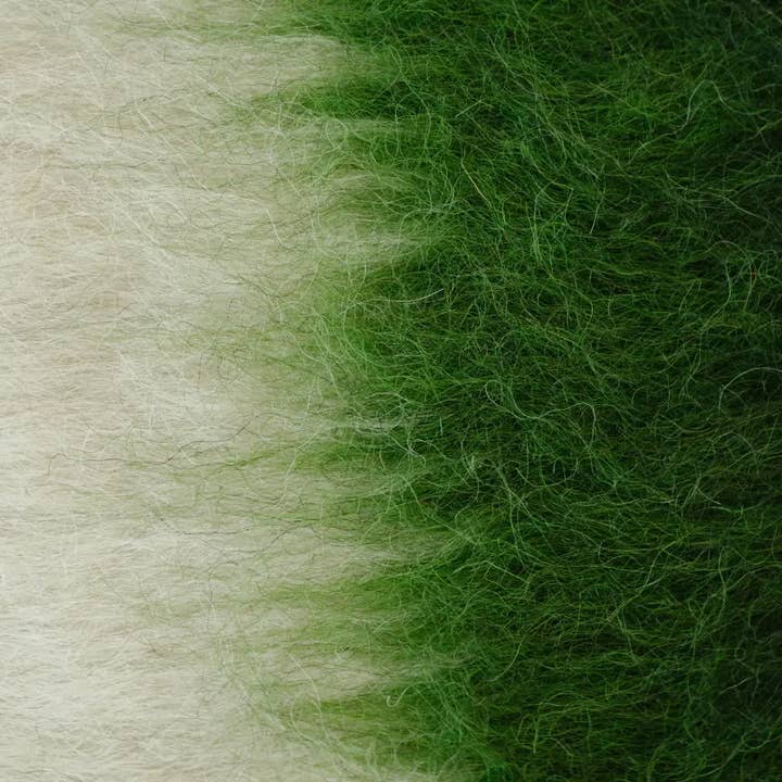 Creating Comfort Lab - Wholesale Throw/Decorative Pillow - Emerald, Green & Cream Handwoven Wool Pillow – Brushed5