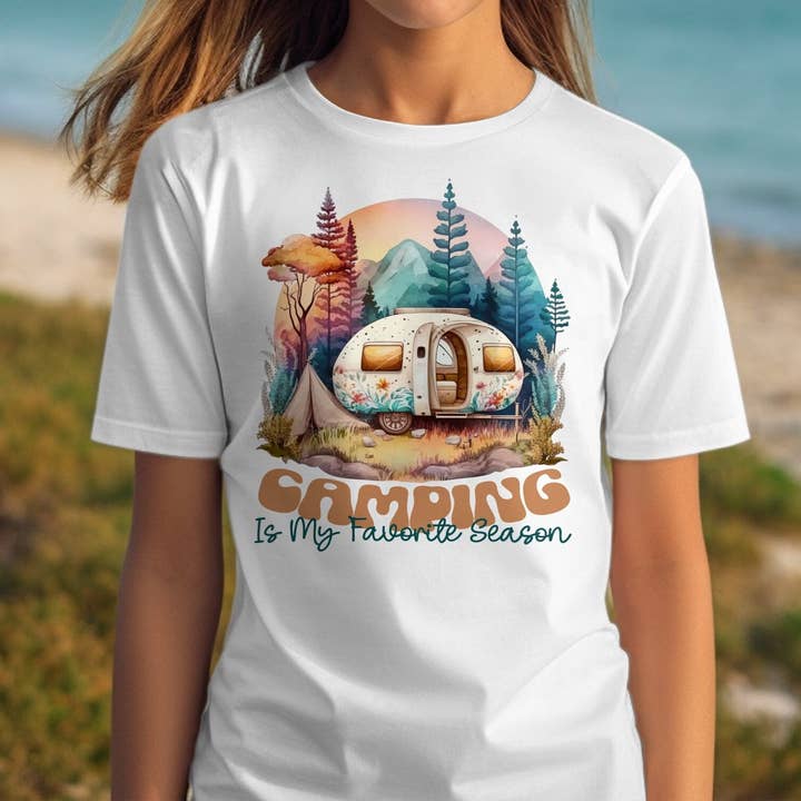 Kids Nature, Camping, Hiking, Outdoor Adventure Shirt, D 29 for wholesale by Solana Grace