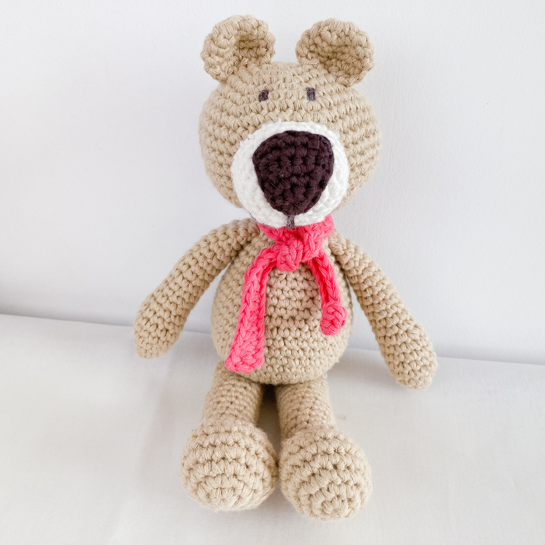 BEBEMOSS, LLC - Wholesale Stuffed/Plush Toy - Kids & Baby - Mini, Organic cotton bear, crochet stuffed animal, teddy3