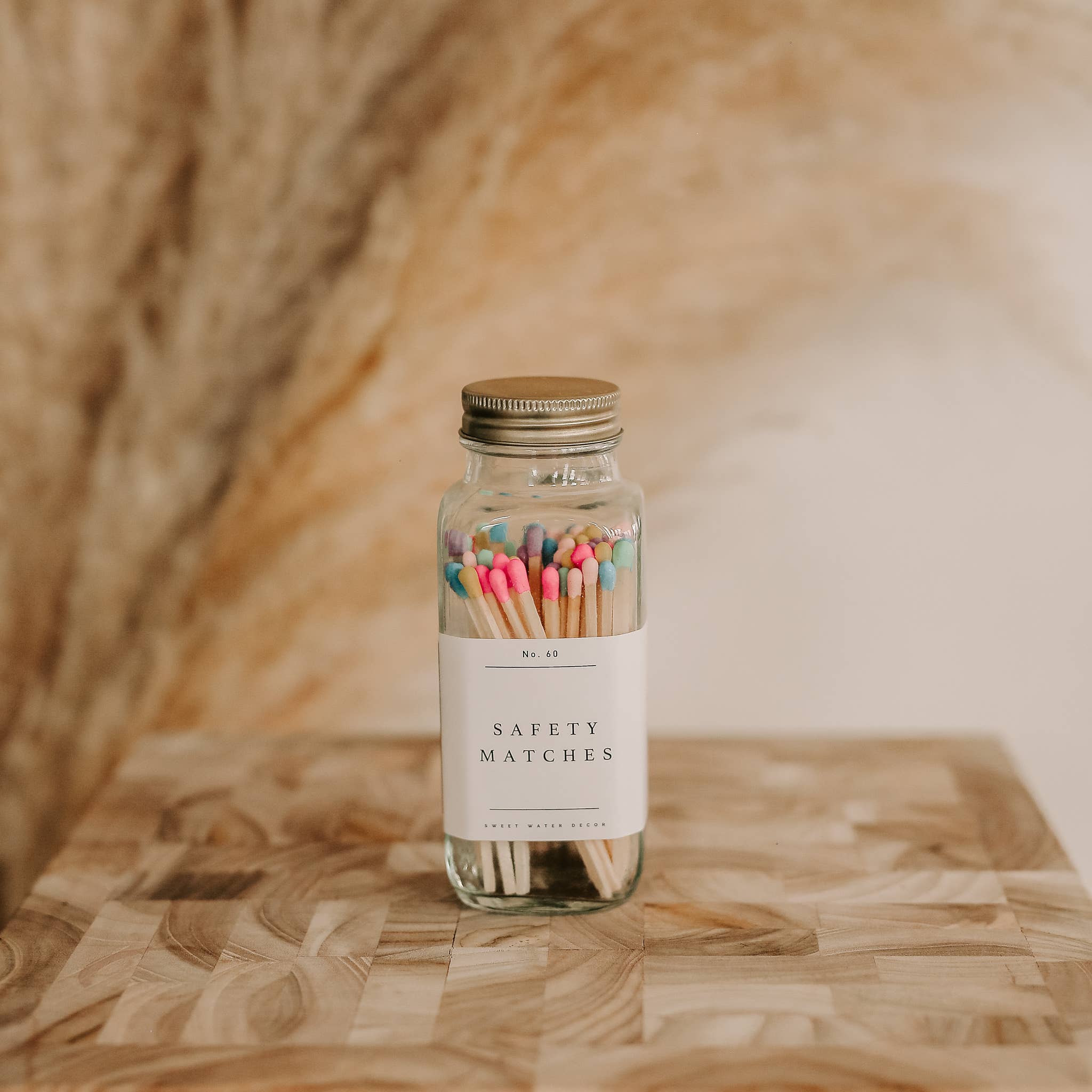 Sweet Water Decor - Vendita all'ingrosso Fiammifero - Fiammiferi di Sicurezza con Punta Arcobaleno Multicolore - Decorazione Casa e Regali2