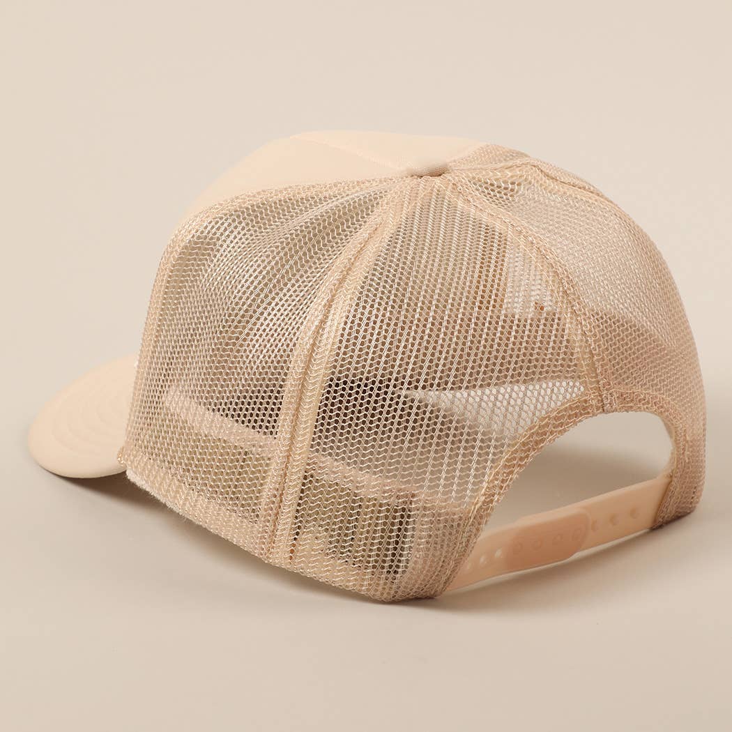 Fashion City - Wholesale Trucker Hat - Unisex - Sorry About My Wife / Husband Text Mesh Back Trucker Hat26