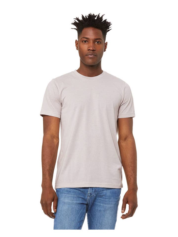 Total Apparel - Wholesale T-Shirt - Men's - Bella + Canvas Unisex Heather Blank CVC T-Shirt | 3001CVC12