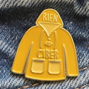 Pin's nothing to wax for wholesale by Madame la mouette