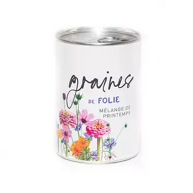 MauvaisesGraines - Vendita all'ingrosso Semi di piante - Kit di semi "Graines de Folie" prodotto in Francia1