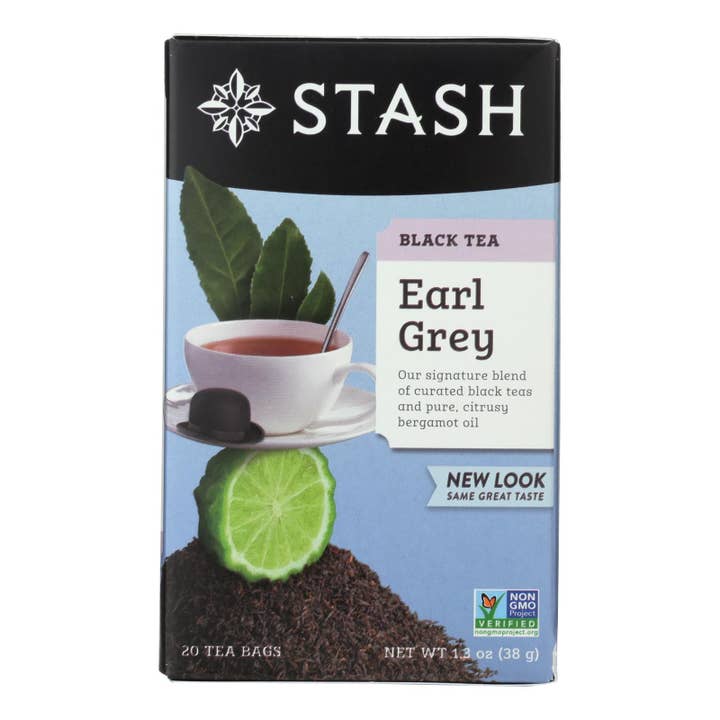 Everyday Supply Co - Wholesale Tea Bags - Stash Tea Earl Grey - 20 Tea Bags - Case Of 6
