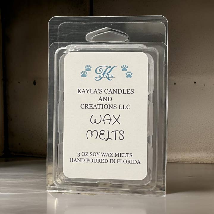 Jasmine Soy Wax Melts for wholesale by Kayla’s Candles and Creations