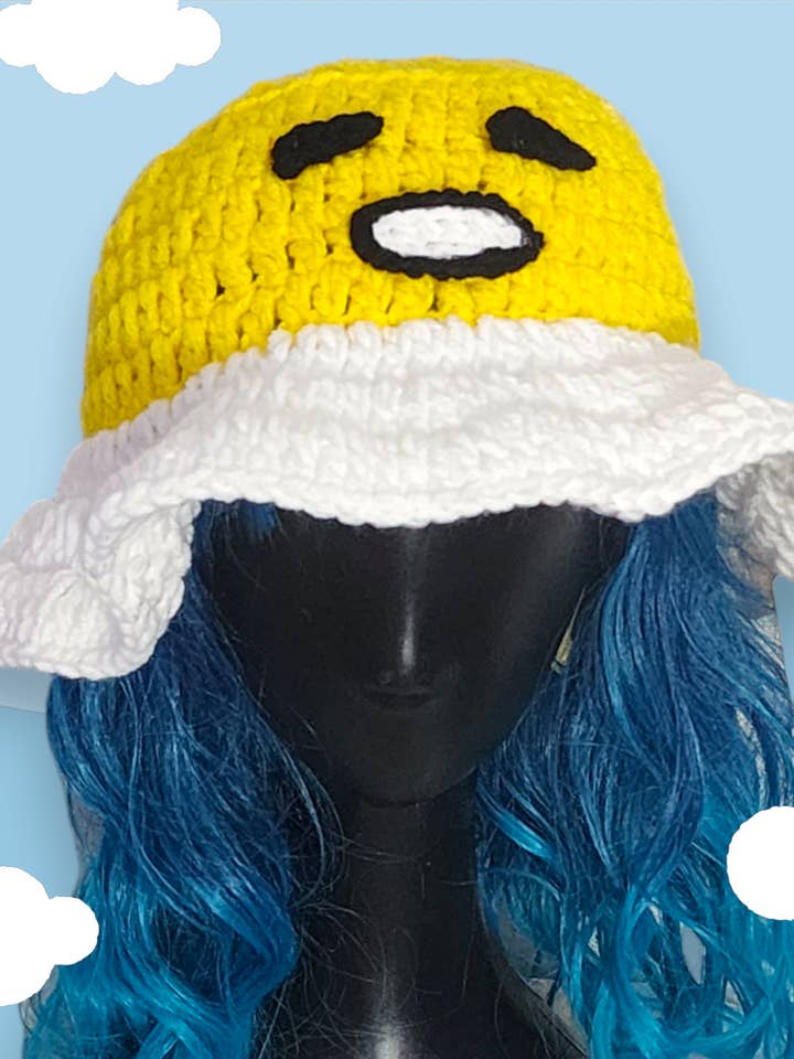 Bob ou béret Gudetama pour la vente par A Creative Wonderland
