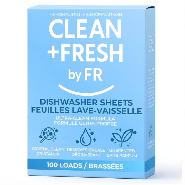 Clean + Fresh diskmaskinsark – 100 diskningar för wholesale av FKN Rich