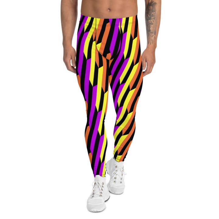 Leggings Homem Estampadas | Barra de Cor por atacado de BillingtonPix