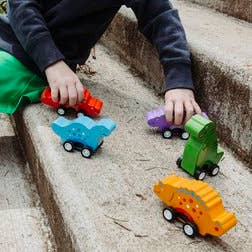 Jack Rabbit Creations - Wholesale Toy Car/Truck - Kids - Pull Back Dino Refill - Set of 201