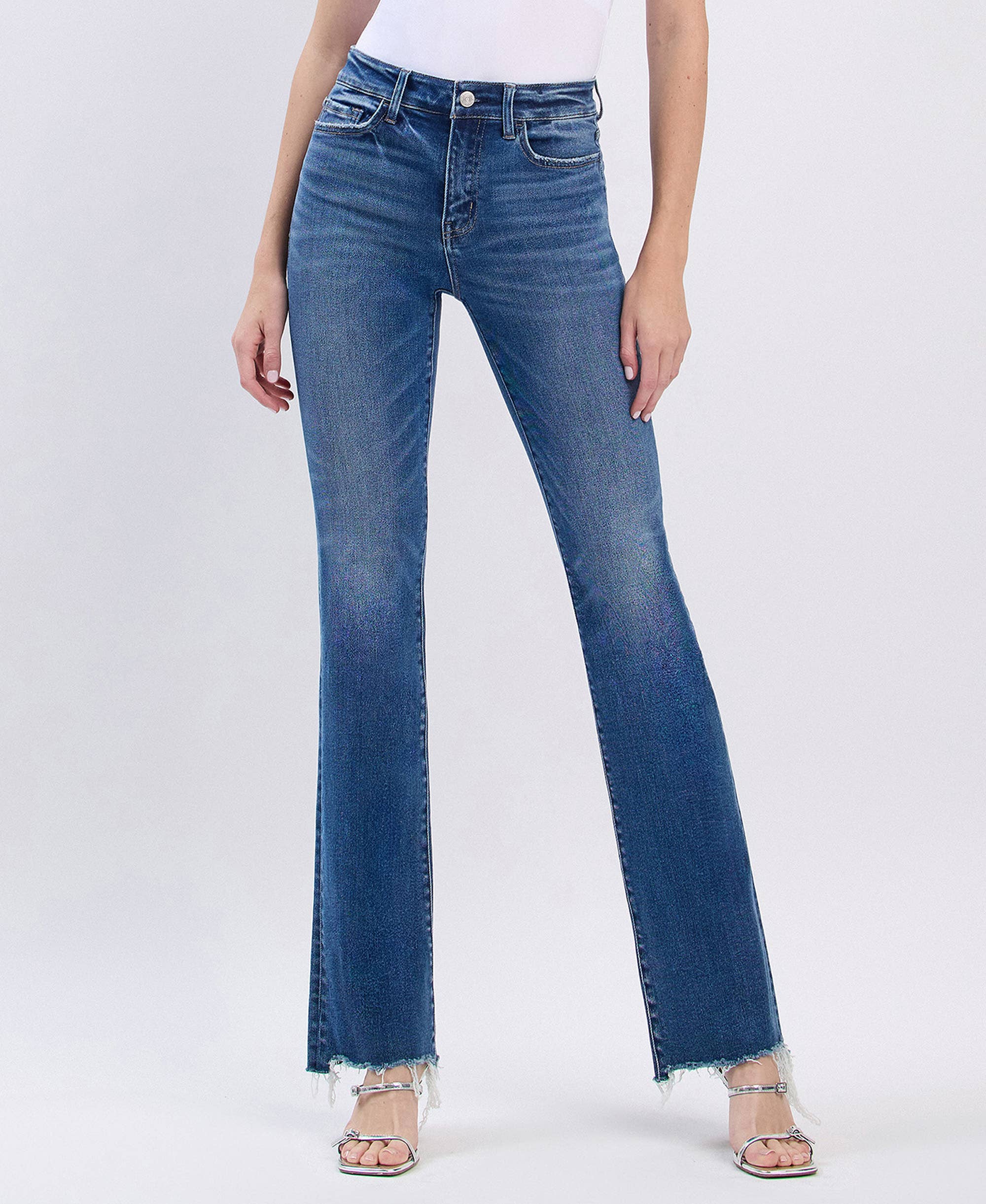 ACCURATE HIGH RISE BOOTCUT JEANS LV1605 for wholesale on Faire0