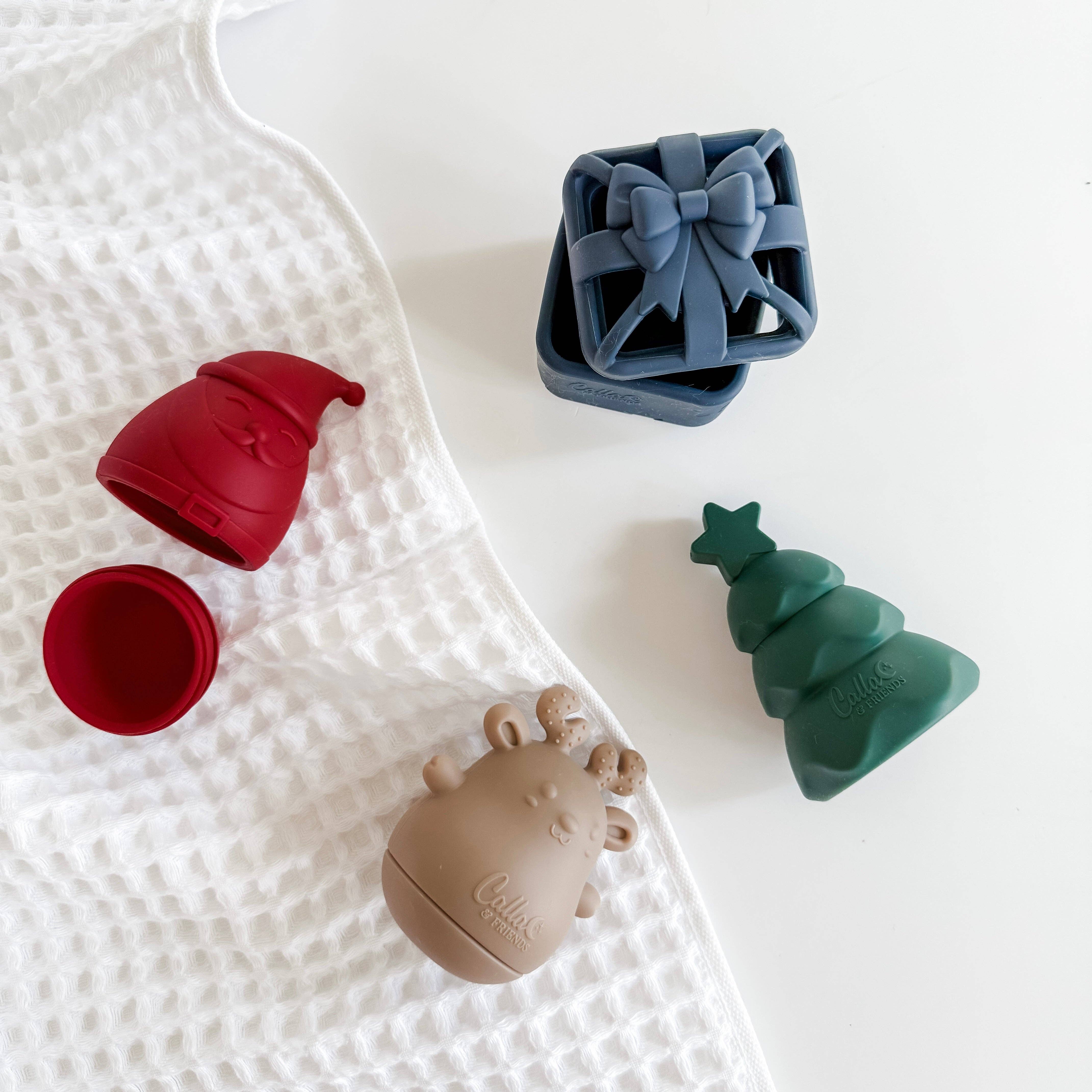 Calla & Friends - Wholesale Bath Toy - Baby - Holly Jolly Bath Toys5