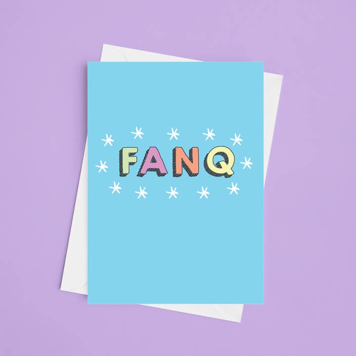 FANQ 5x7 Cartão de Agradecimento por atacado de Laura Lonsdale