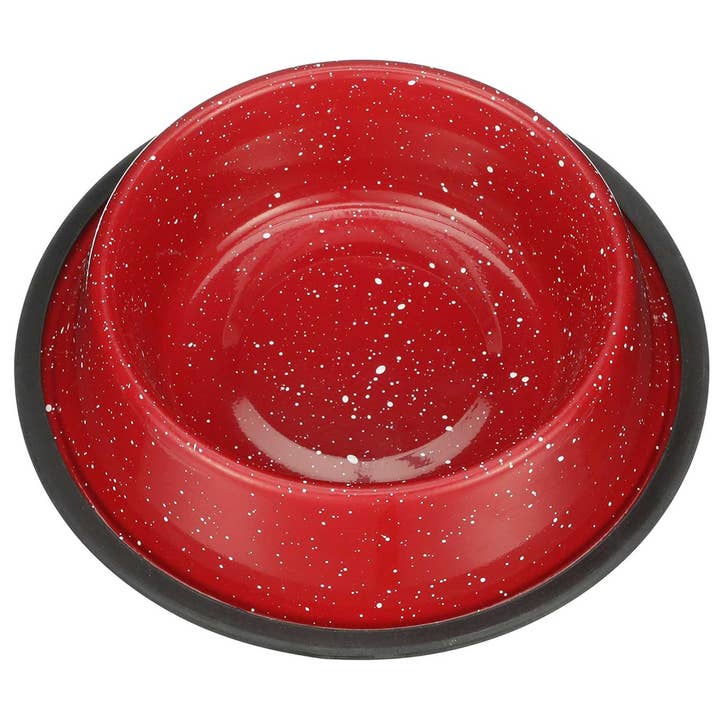 Palz&Co - Wholesale Pet Bowl - Cat/Dog - Palz&Co SS Non Skid Speckled Bowl2