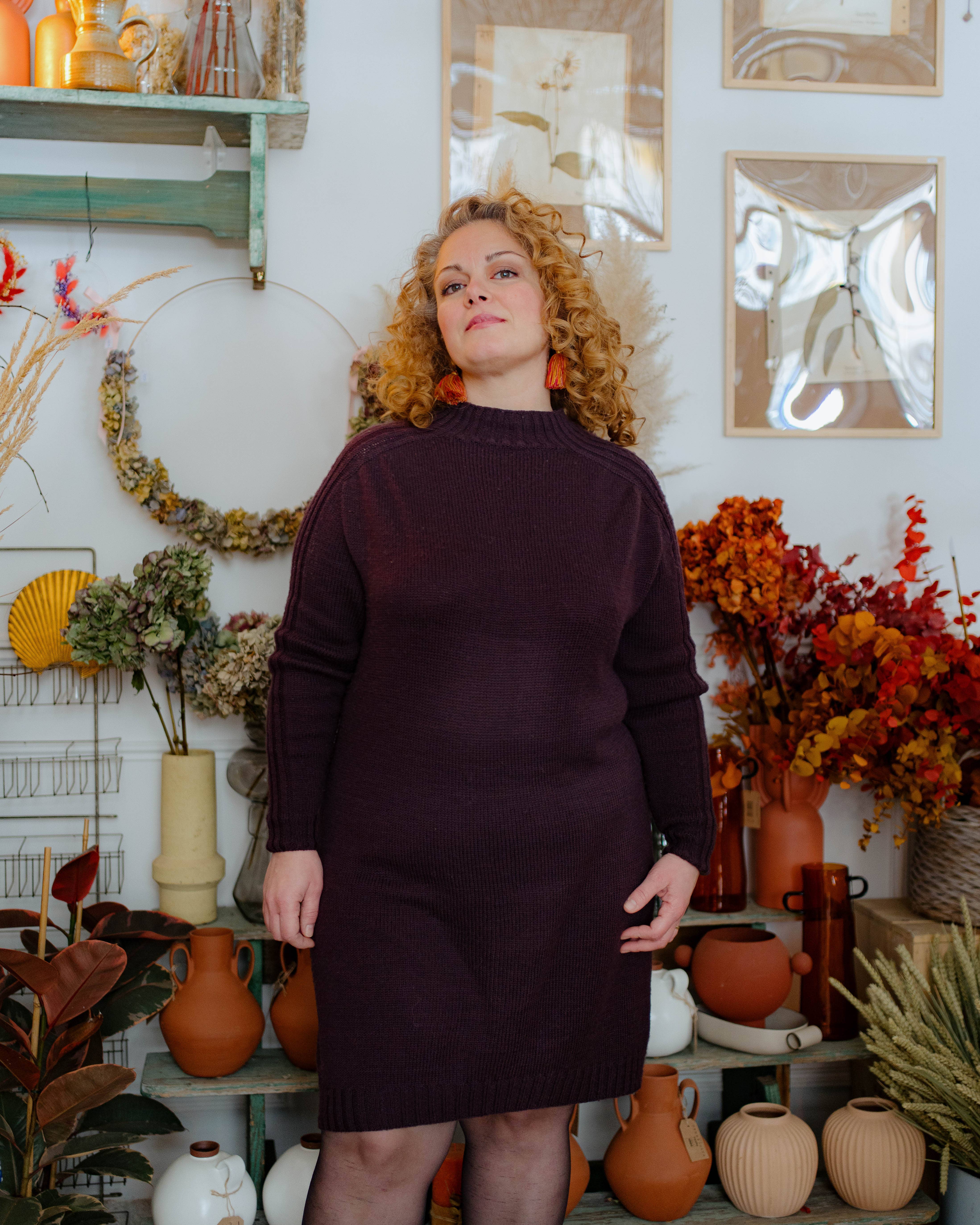 Lise Tailor - Wholesale Knitting/Crochet Supplies - Knitting Pattern - Stella Dress14