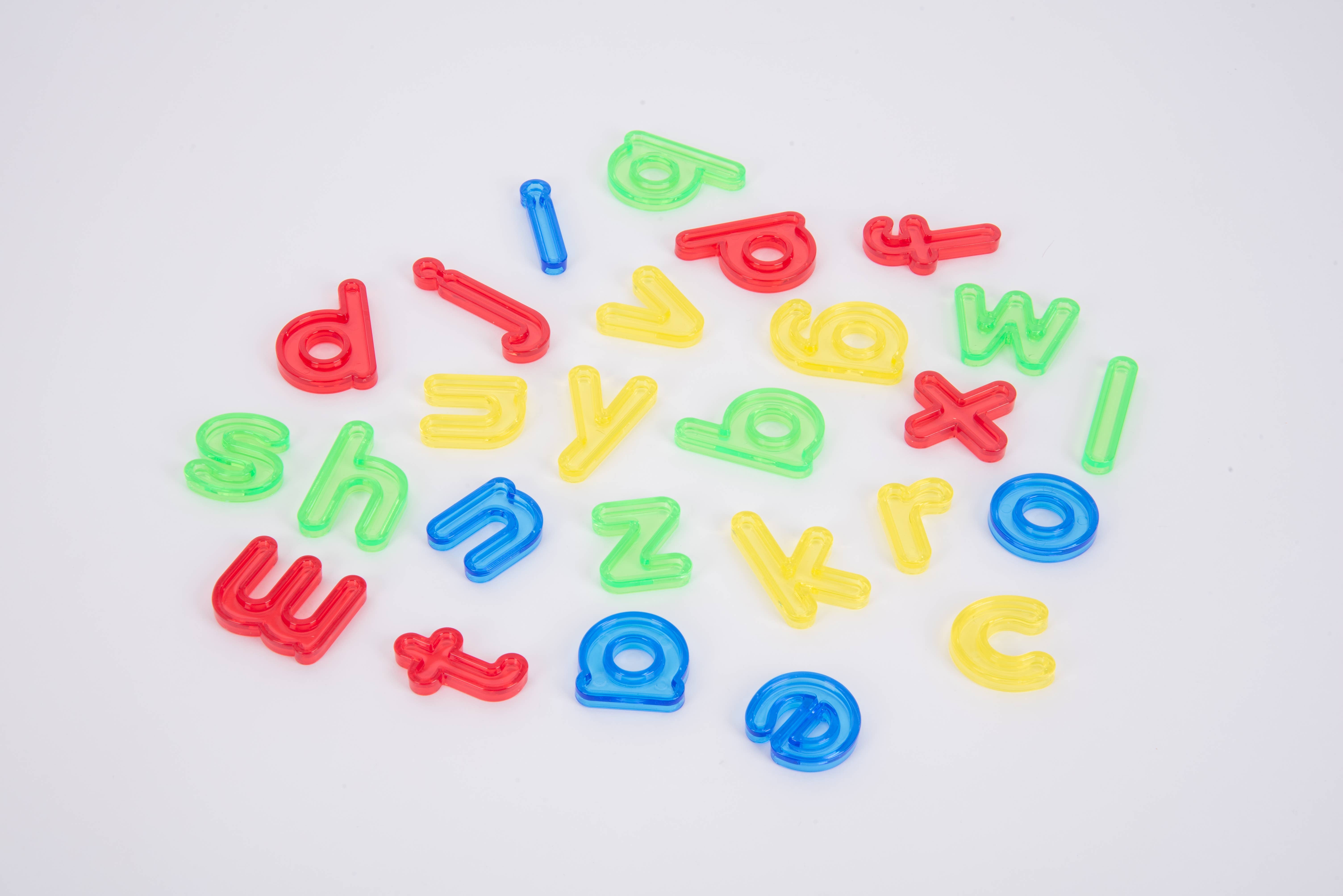 Commotion (Europe) BV – Engroshandel Legetøjssæt - Børn – Gennemsigtige små bogstaver - pk. 260