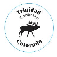 Coaster 4-inch Round Elk (Founded Only Trinidad) for wholesale by Wordsmith Laser