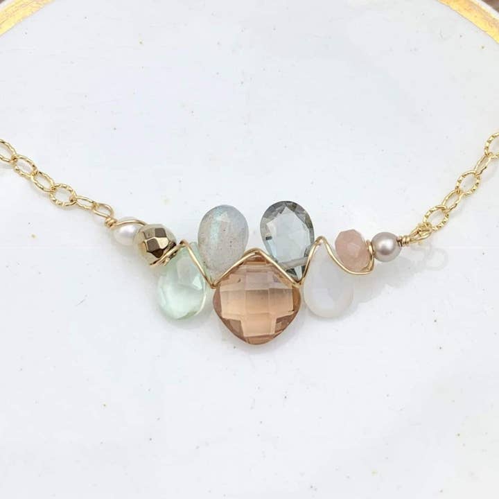 Anna Balkan - Wholesale Pendant/Charm Necklace - Paris Mini Katie Gem Necklace3