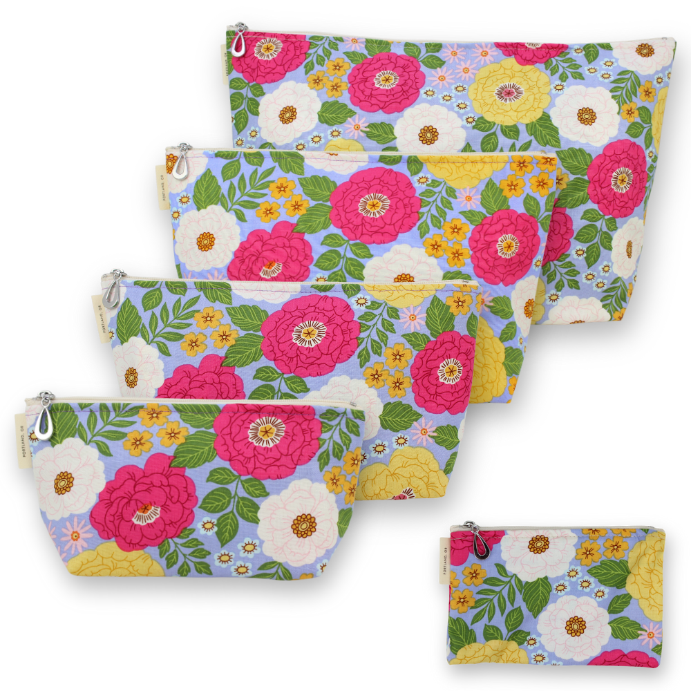 Dana Herbert – bolsa de maquilhagem e cosméticos por atacado – Conjunto de Bolsas de Maquilhagem - S, M, L, XL + Moeda (Poupe $4,75)16