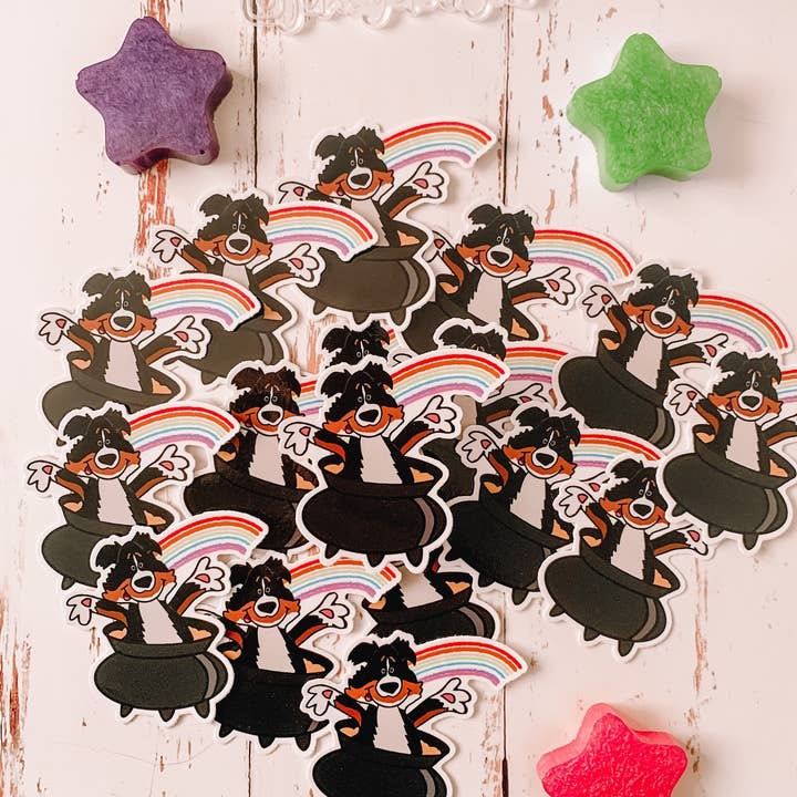 Jaxey Designs - Wholesale Sticker - Kona Pot of Gold Sticker | Aussie Sticker | Waterproof