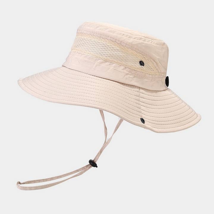 ACCITY - Wholesale Bucket Hat - Unisex - Breathable UV Fishing&Hiking Sun Hat for Men/Women_CWAH3836