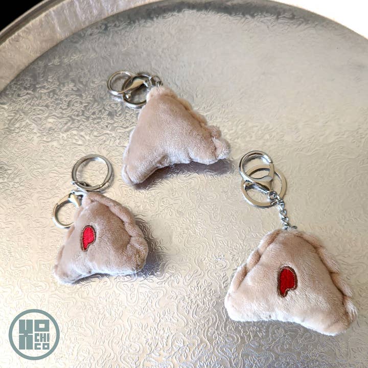 Xochico - Vendita all'ingrosso Portachiavi - Donna - Portachiavi in peluche Pan Dulce «Empanada»