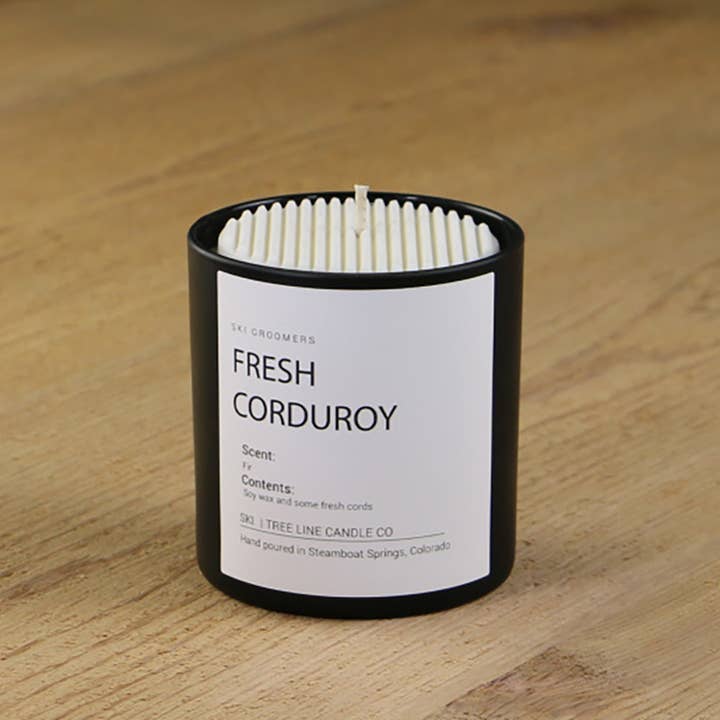 Tree Line Candle Co - Wholesale Jar/Filled Candle - Fresh Corduroy