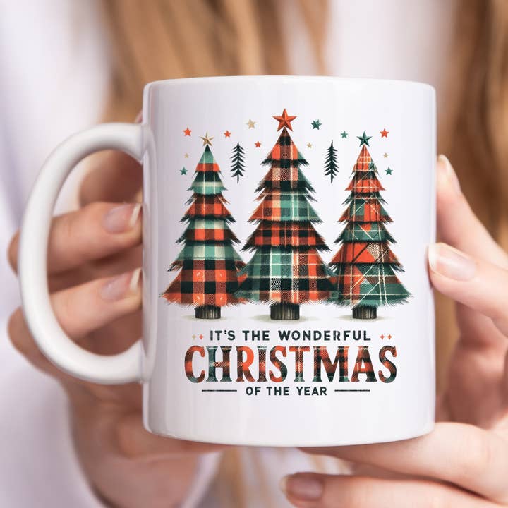 É A Maravilhosa Caneca de Natal do Ano por atacado de Mug Boss Inc.