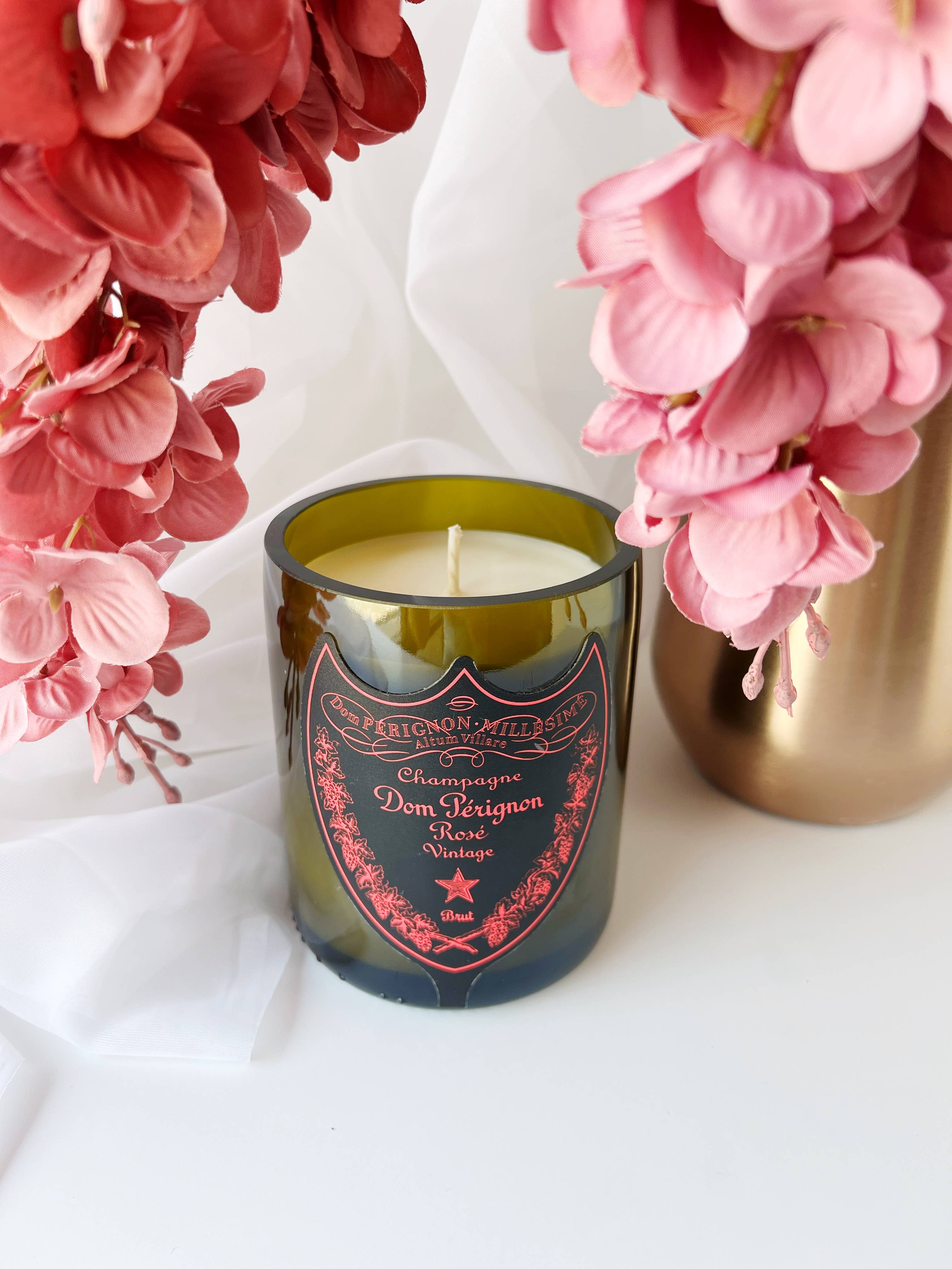 Scottsdale Candle Co - Wholesale Jar/Filled Candle - Recycled Dom P Rose Candle1