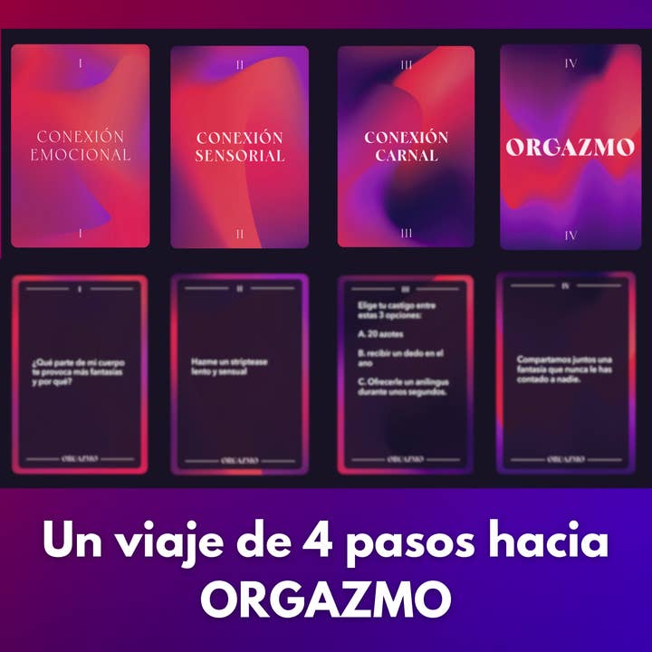 Oh Happy Games - Jeux de société - Venta al por mayor Juegos de cartas - Orgazmo - Oh Happy Games - Juego para parejas que enciende tus noches y despierta tus sentidos - Juego de mesa y cartas para adultos - Regalo original para él o ella1