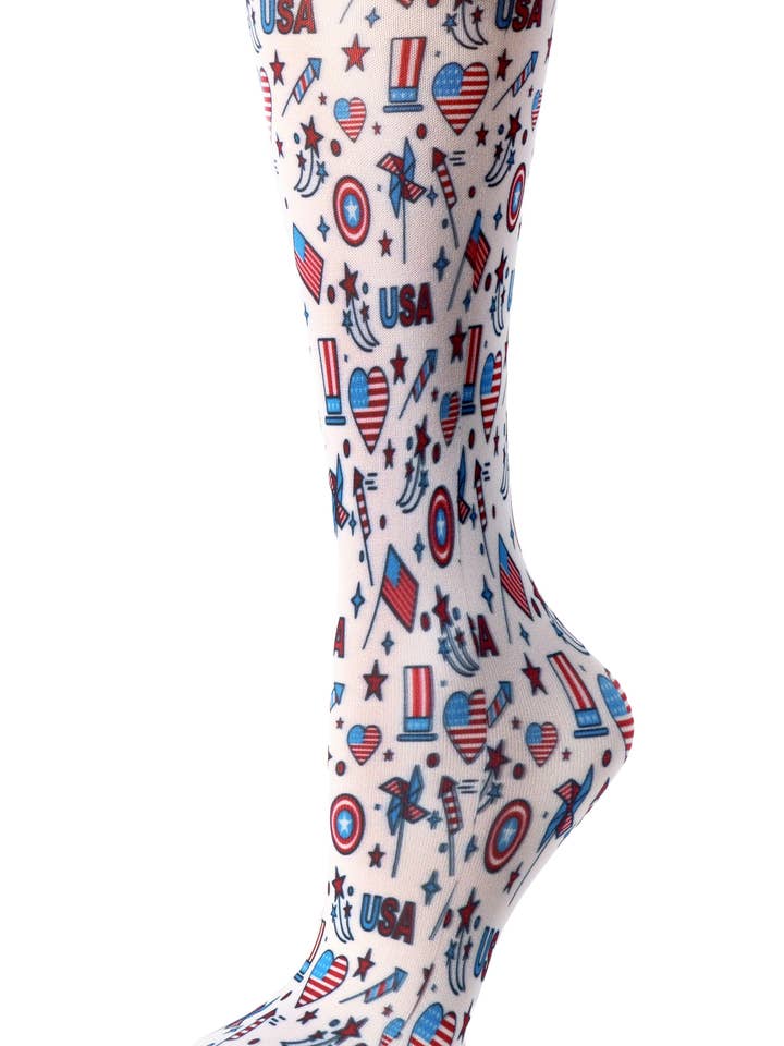 Fjerde Juli - Cutieful Compression Socks for engroshandel hos Cutieful
