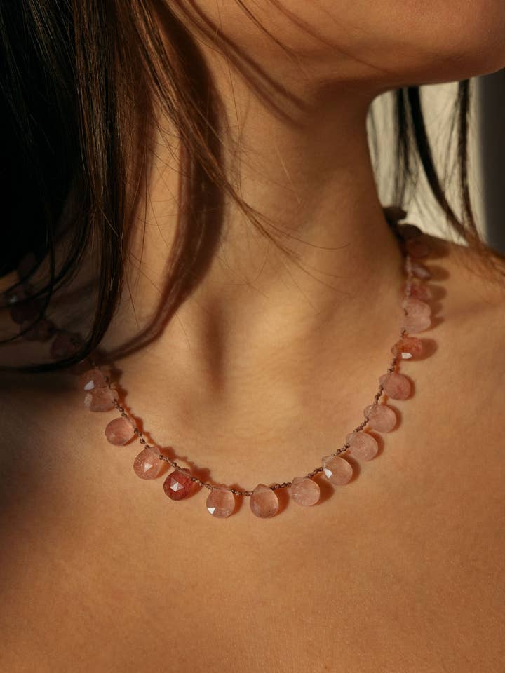 Rozenkwarts | druppelketting voor wholesale door inua