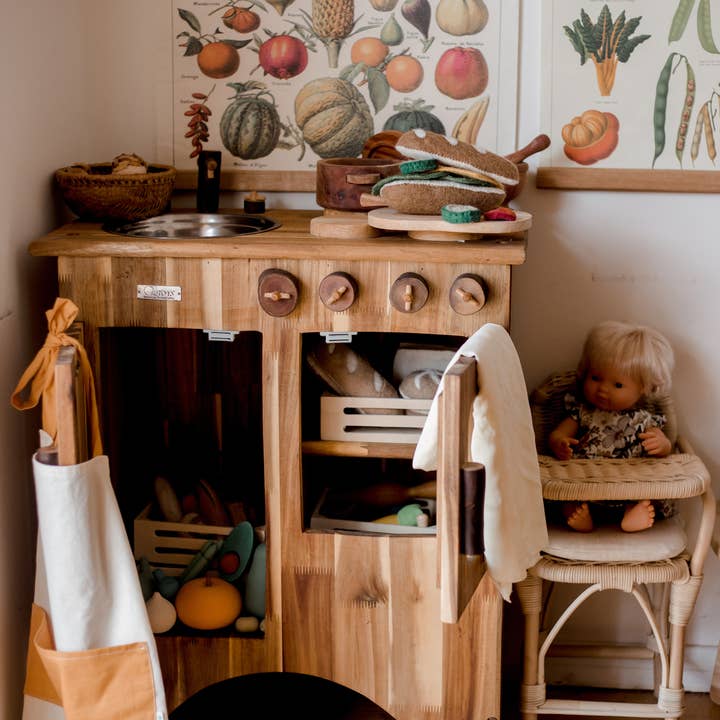 Q Toys - Wholesale Wood Toy - Kids - Combo Wooden Stove and Sink