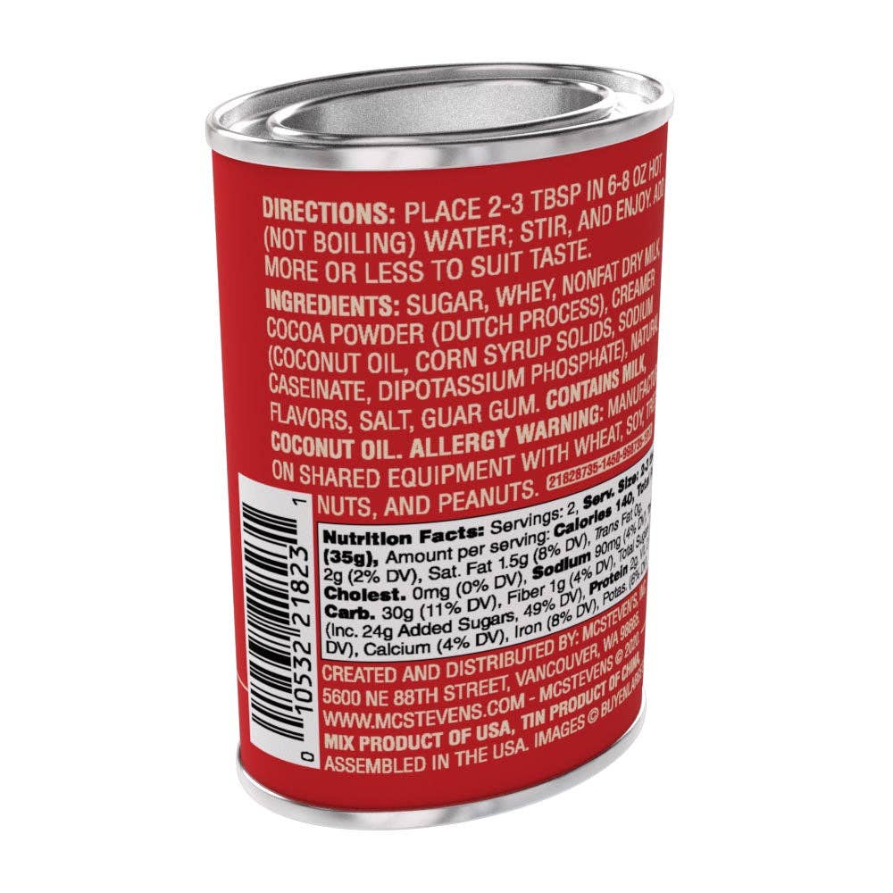 McSteven's - Vente Préparations/kits pour chocolat chaud - Cacao à la menthe poivrée préféré du Père Noël vintage (boîtes de 70g)7