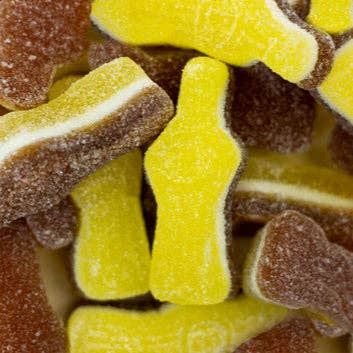 Sweetish Originals Lemon Cola Twists 5lb Resealable Bag for wholesale by Sweetish- Swedish Candy Wholesale