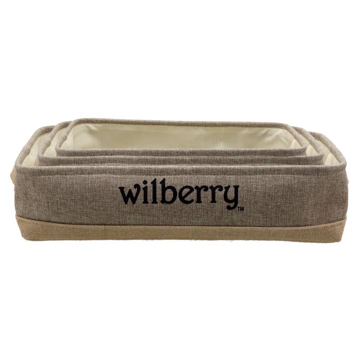 Wilberry Display Basket - Set of 3 for wholesale by The Puppet Company (US)