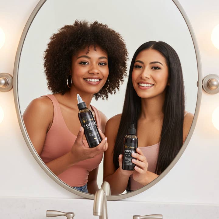 S-Secrets - Wholesale Hair Oil - Coffee Hair Growth Oil 4oz - Scalp Stimulator with Herbs, Biotin & Essential Oils for All Hair Types13