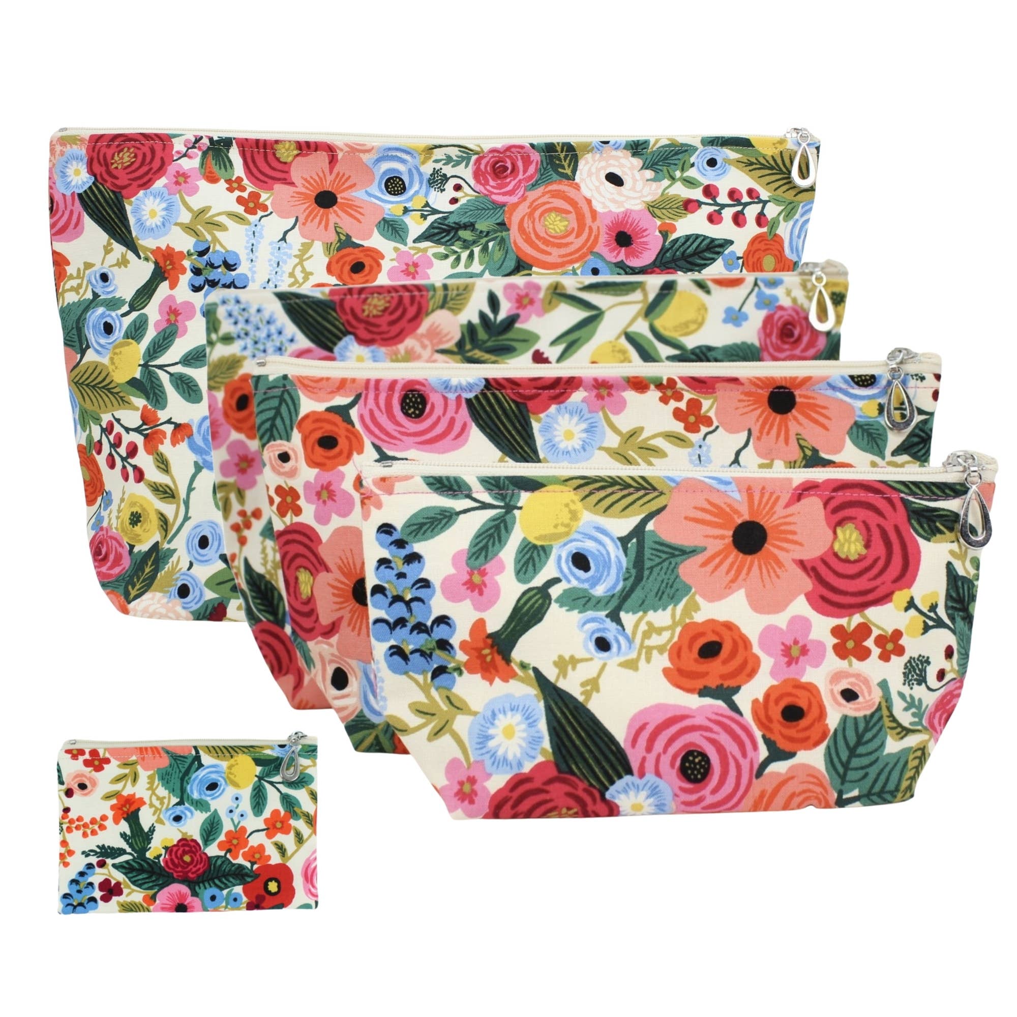 Dana Herbert – bolsa de maquilhagem e cosméticos por atacado – Conjunto de Bolsas de Maquilhagem - S, M, L, XL + Moeda (Poupe $4,75)1