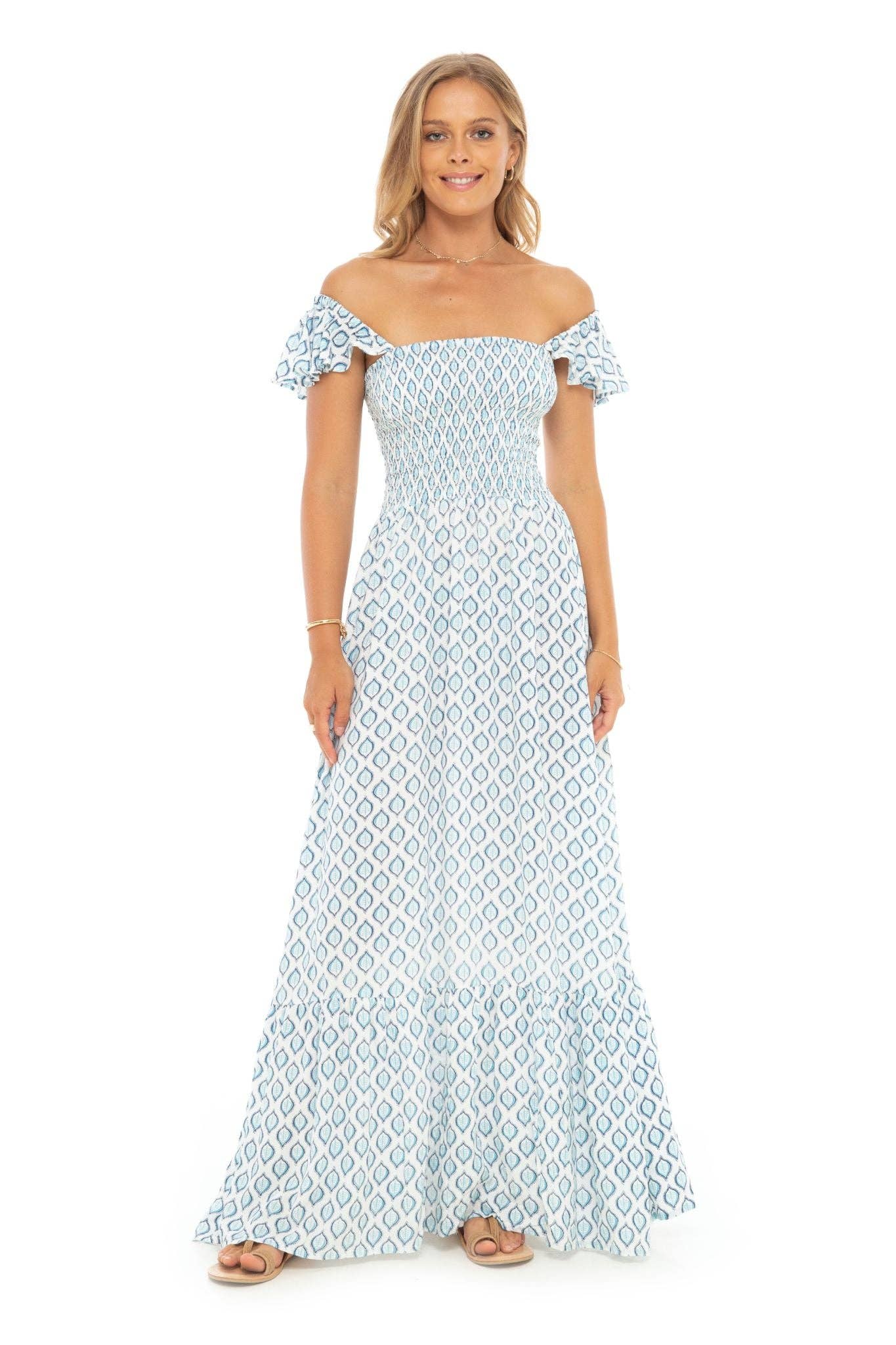 Skemo – Großhandel Kleid – Damen – Langes Jaipur Cutie Kleid2