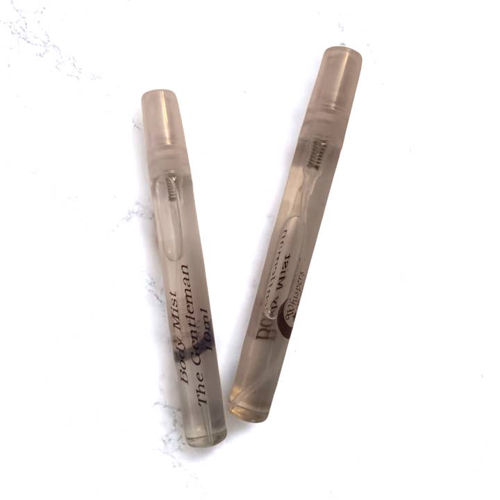 Body Mist The Gentleman Travel Size 10ml each. for wholesale by Whispers From Serenity