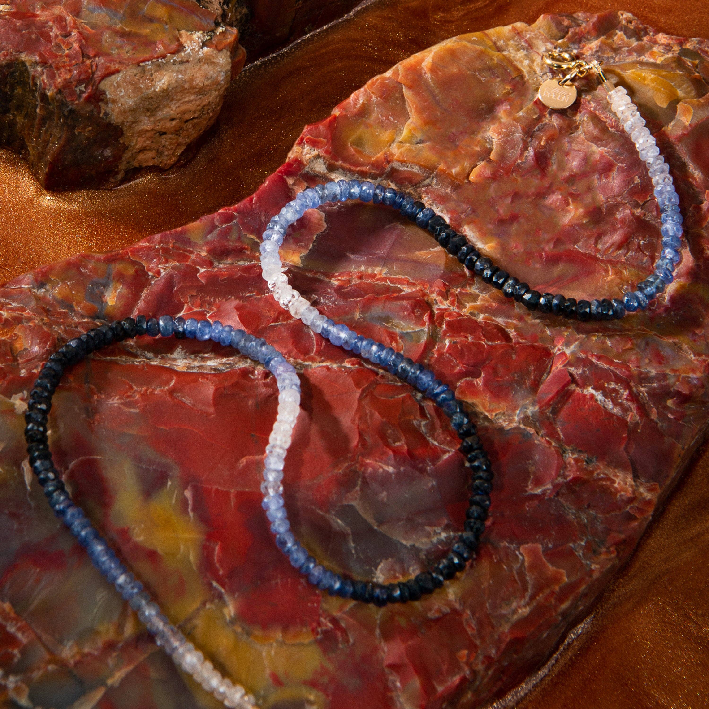 Atelier Paulin – wholesale Choker/collar – Rivière Choker Necklace - blue sapphire1