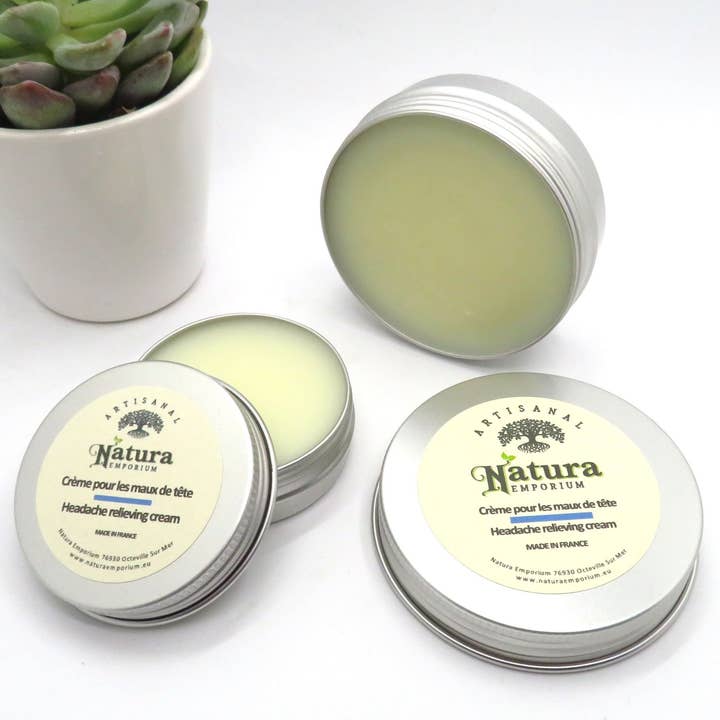 Aromatherapy Balm | Headache Relief Balm for wholesale by Natura Emporium