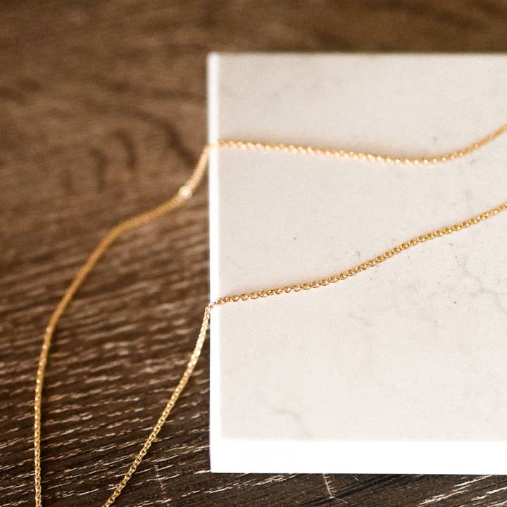 Oser Collective - Wholesale Link & chain necklace - Fine Chain Necklace0