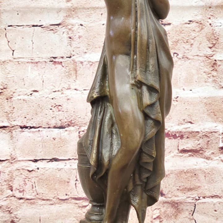 Bronzhaus - Wholesale Sculpture - PHRYNE by Pradier - Hot Cast Bronze Antique Reproduction Sculpture Statue Nude Figure