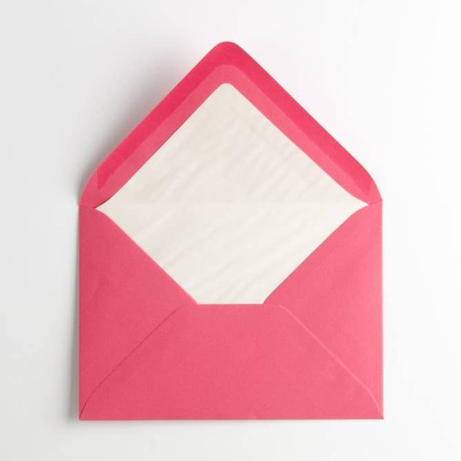 Deluxe envelop „roze” voor wholesale door Fünf vor Zehn