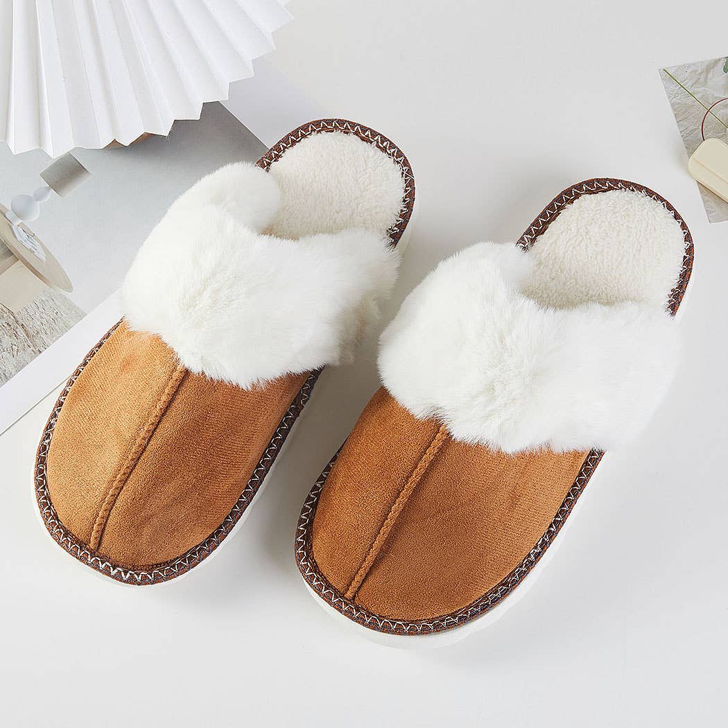 3AM BY H&D ACCESSORIES – Engroshandel Slippers - Dame – Klassiske Fuzzy Tøfler10