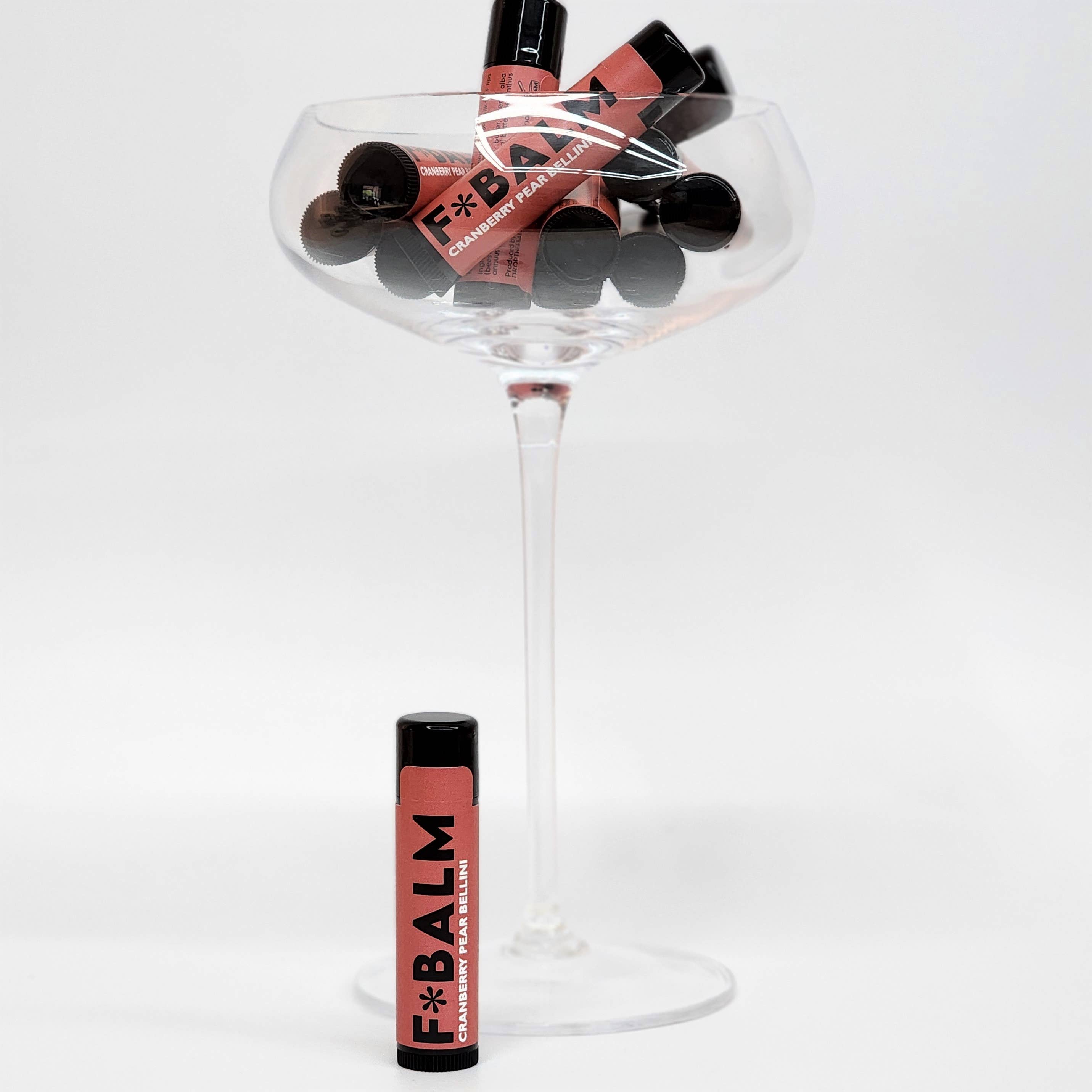 Charleston & Harlow Candle Co. - Wholesale Lip Balm - COCKTAIL Cranberry Pear Bellini Lip Balm3
