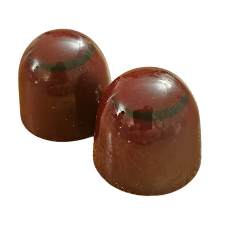 Dark Chocolate Covered Cherries - Bulk BonBons 12 piece Tray for wholesale by J. Patrice Chocolate Studio