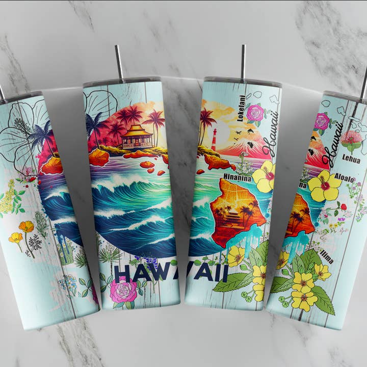 Gobelet Hawaii, Gobelet de l'État d'Hawaii pour la vente par So Peachy Designs